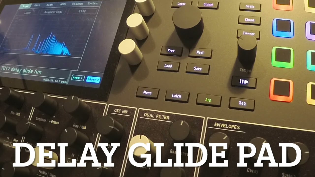 Waldorf Iridium Sound Experiments
