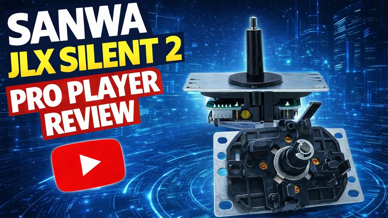 Обзор геймпада Sanwa JLX Silent 2 Arcade Stick Lever Pro Player