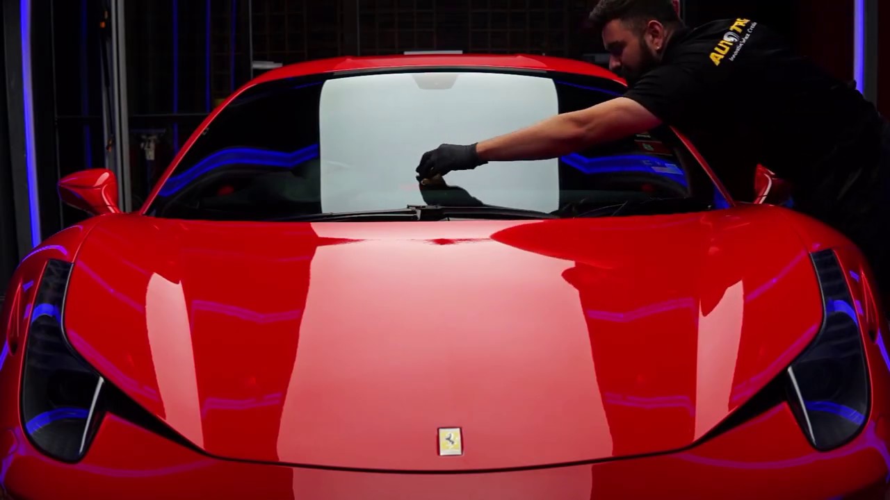 Application of AUTOTRIZ V5 Glass Coating (Upgraded Formula 2020)