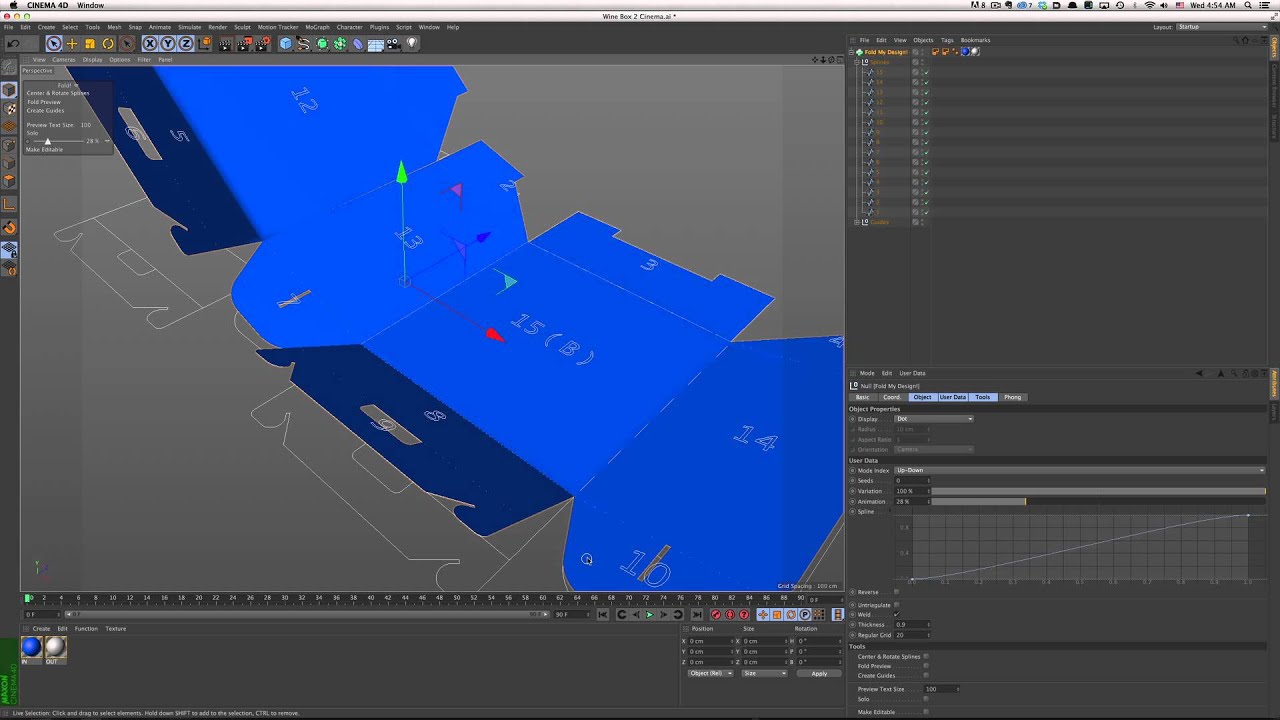 Учебное пособие по упаковке Cinema 4D