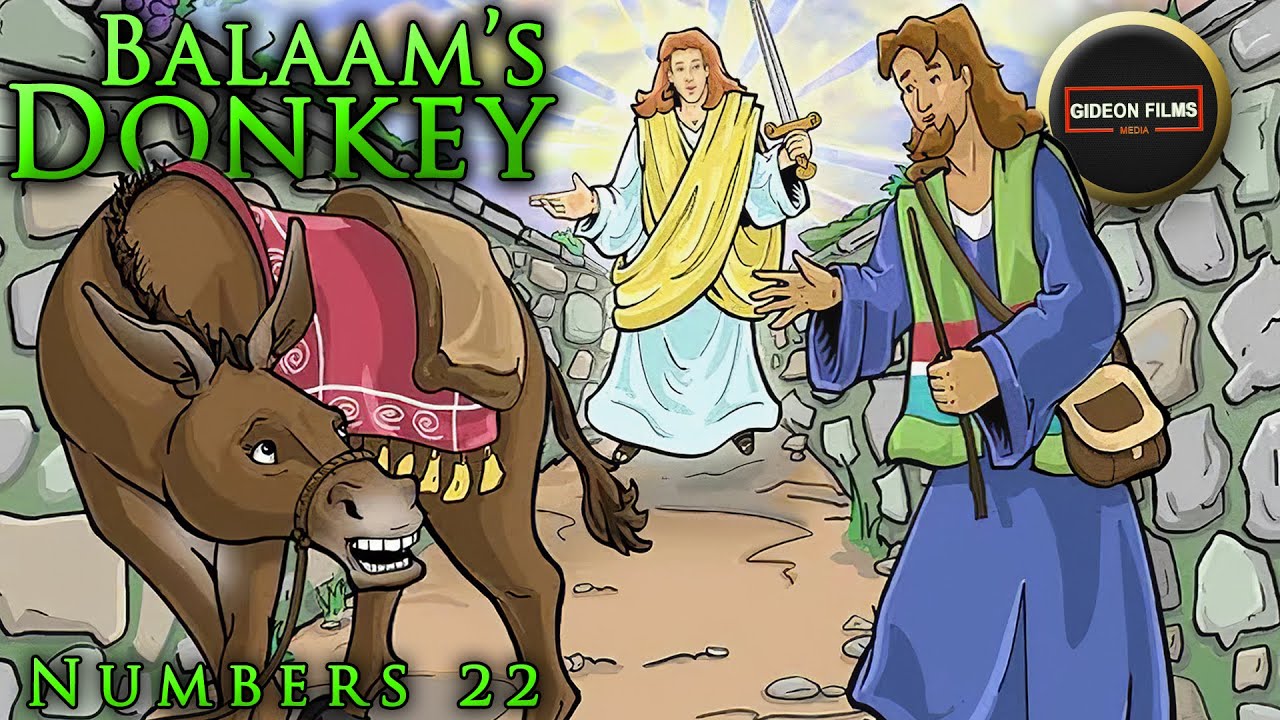 Balaam’s Donkey | Numbers 22 | Balak Summons Balaam | Balaam and his talking donkey, Donkey Speaking