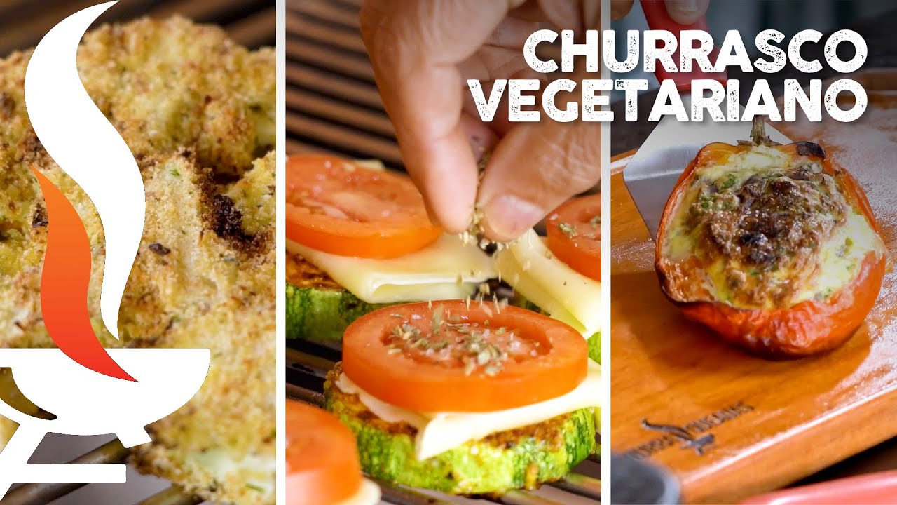 Churrasco Vegetariano (3 opções) I Churrasqueadas