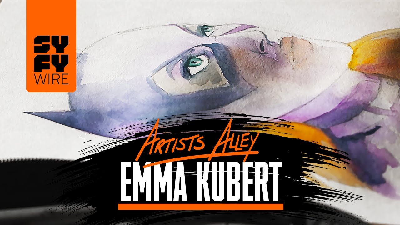 See Batgirl Painted By Emma Kubert | SYFY WIRE