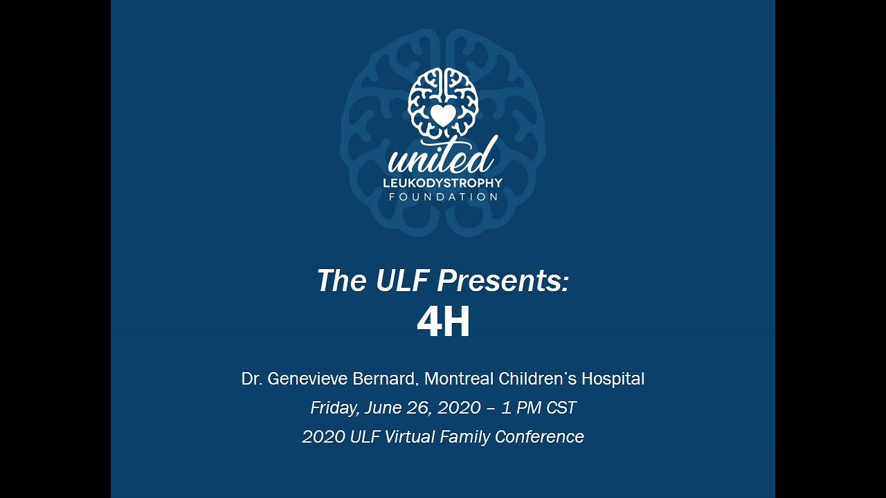 United Leukodystrophy Foundation: 4H