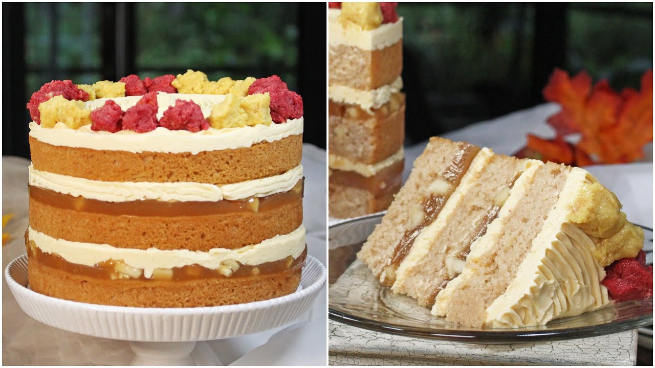 Milk Bar Copy Cat Recipe~ vegan Apple Cider Donut Cake!