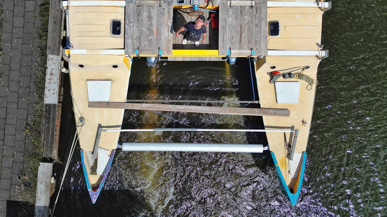 My DIY Catamaran Engine Set-Up Is Complete!