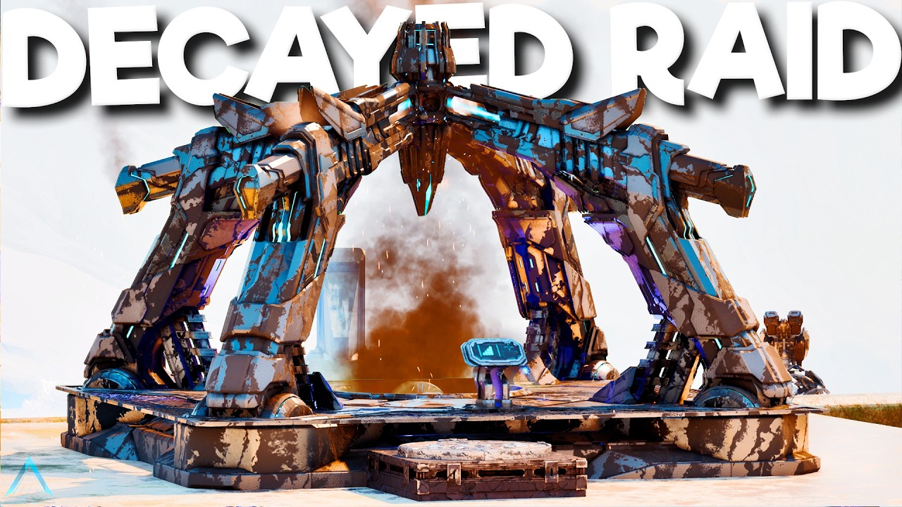 I Raided An Underground Decayed Tek Bunker In ARK PVP