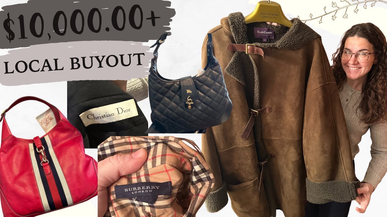 GUCCI, Givenchy, Prada, Burberry?! | Присоединяйтесь ко мне на распродаже одежды | Ликвидация оде...