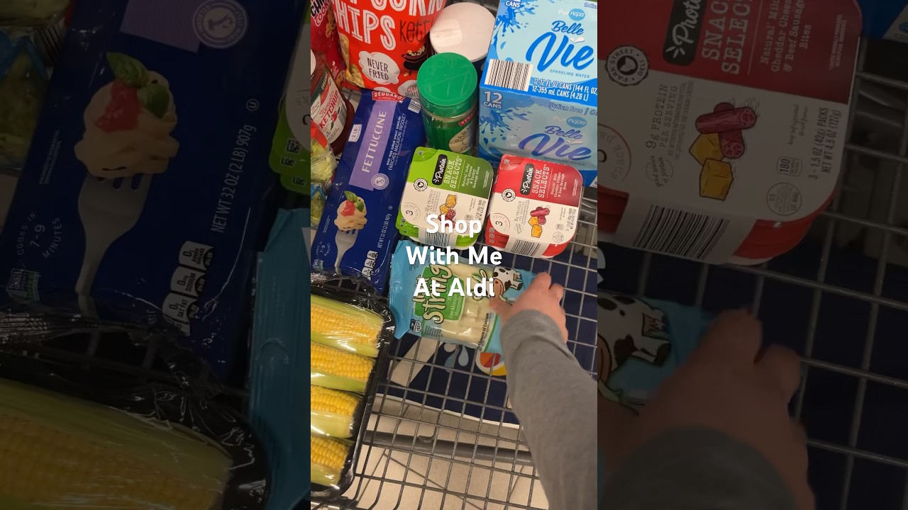 Let&rsquo;s grocery shop at Aldi! ✍️ #asmr #asmrsounds #shopwithme #groceryhaul #aldi