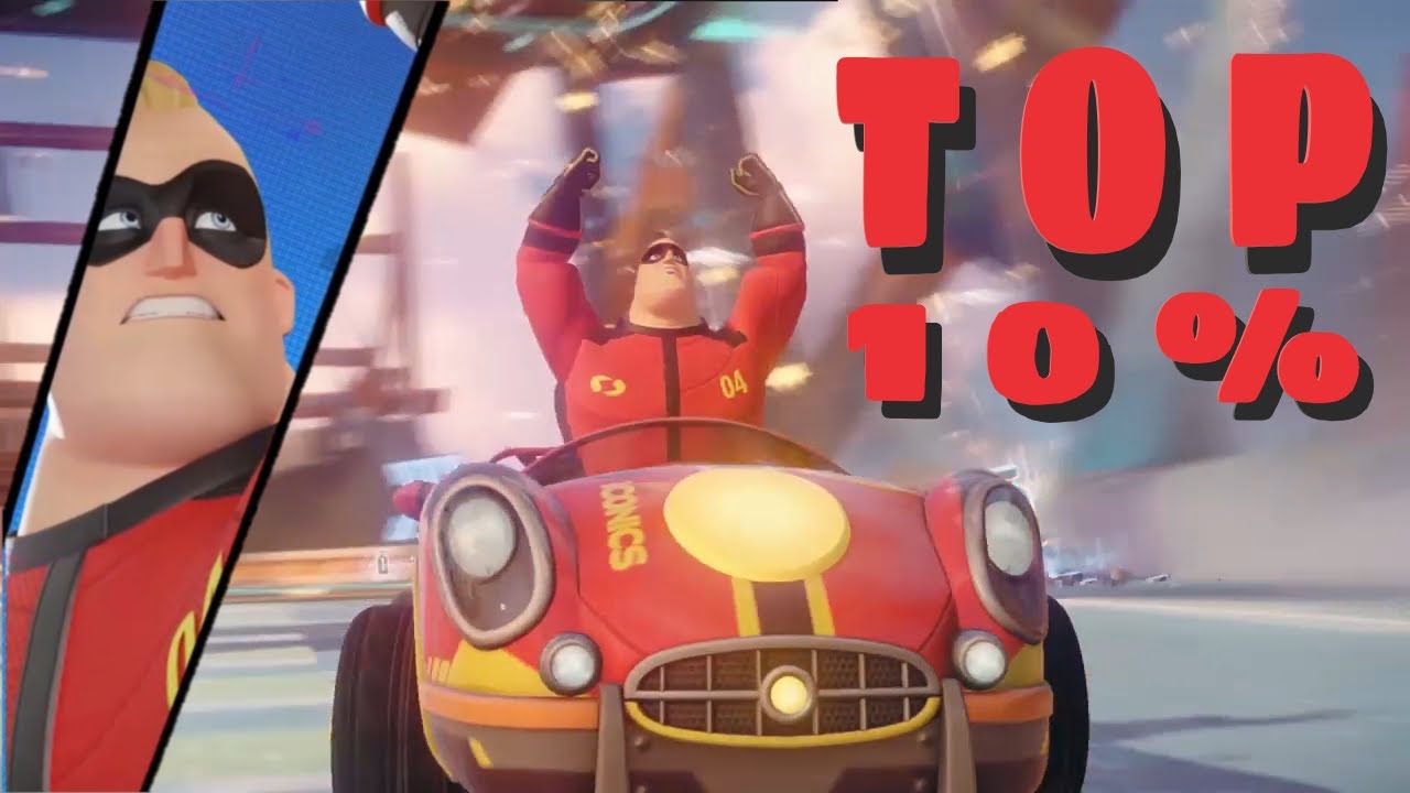 Community Week Cup NO CAPES Top 10% in the World | Easy Route | Disney Speedstorm