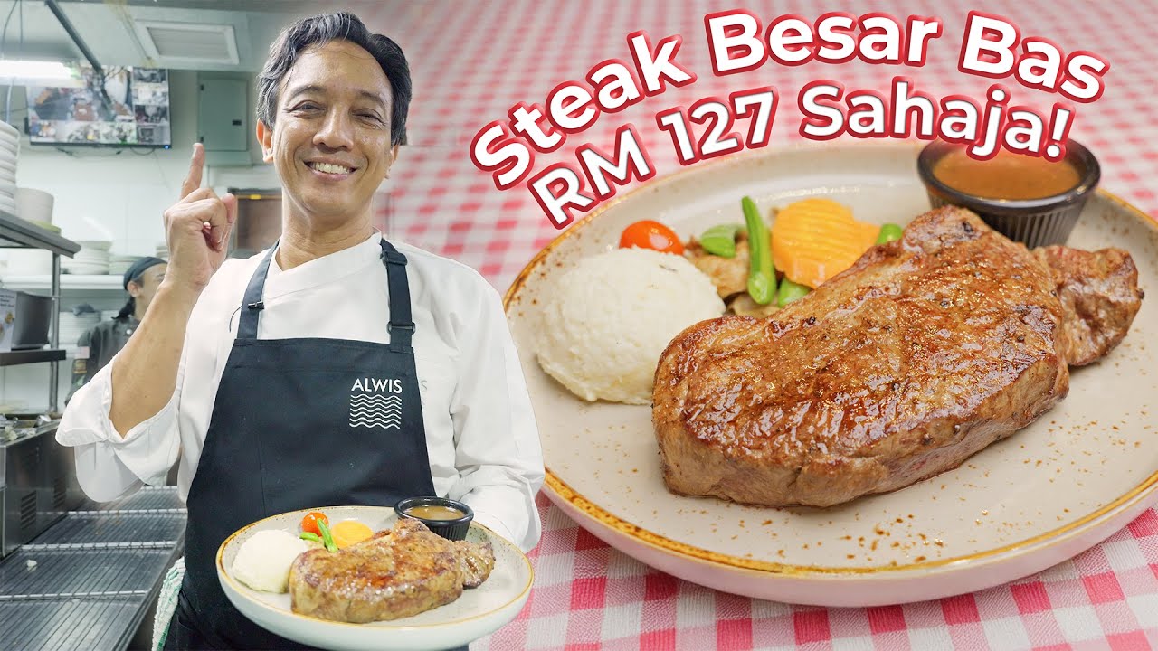 Chef Alwi Kongsi Rahsia Masak Steak Confirm Sedap! | Alwi's Food