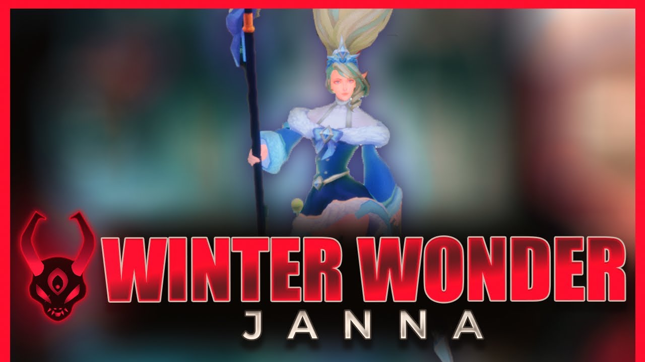 Winter Wonder Janna Custom Skin Spotlight - League of Legends