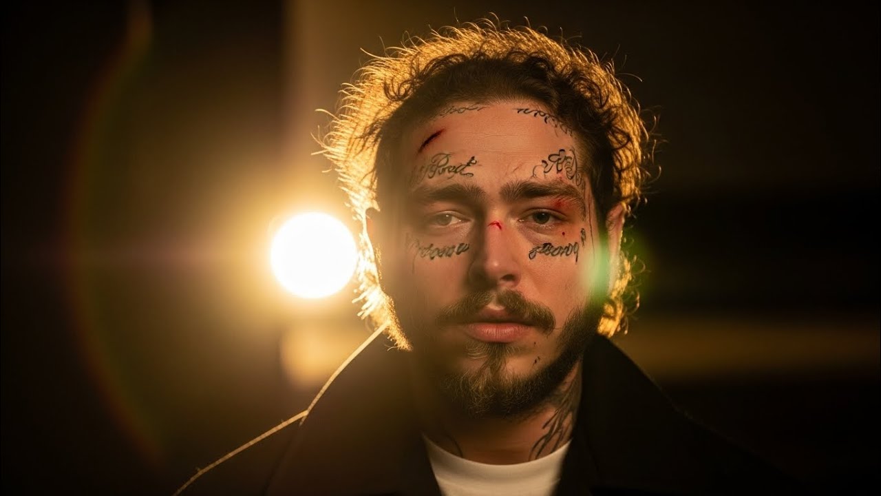 Post Malone - Ghosts in My Headlights (Lyrics Video)