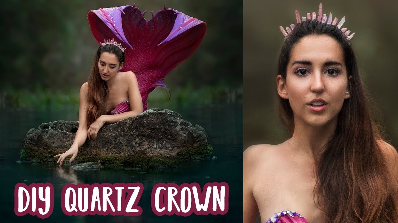Crystal Quartz Mermaid Crown Tutorial