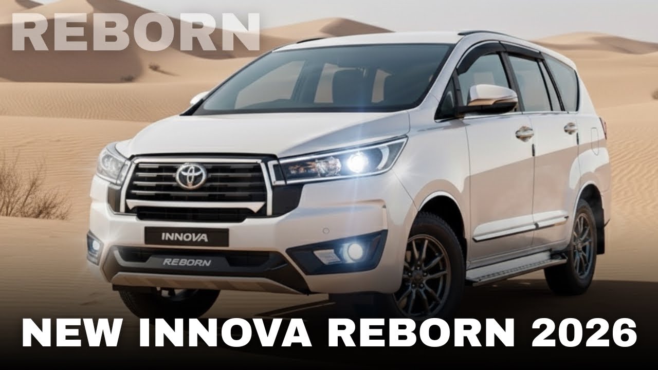 INI DIA TOYOTA INNOVA REBORN 2026! Raja Diesel Kembali dengan Wajah Baru