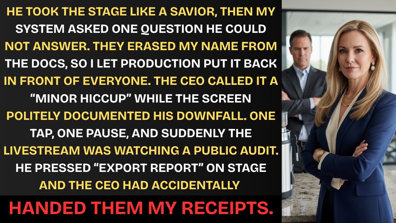 She Revoked Their Signature. Arrogant CEO Was Immediately Humiliated On Stage.