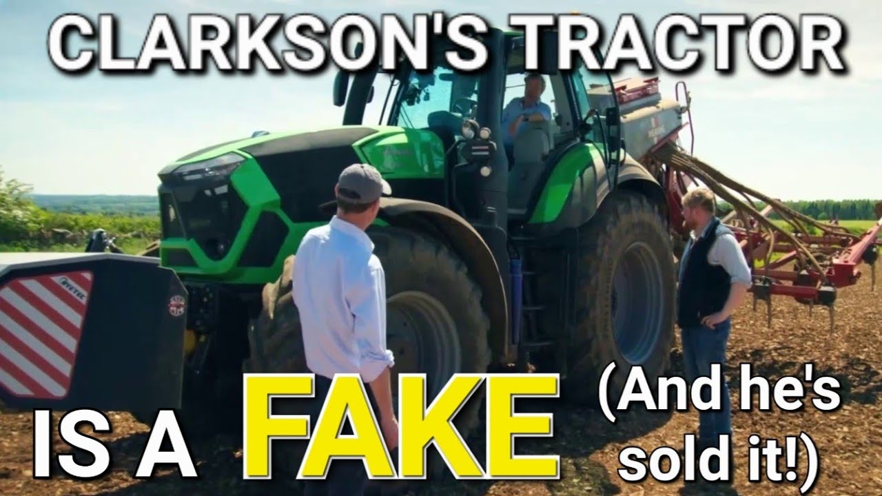 Clarksons Farm LAMBORGHINI Tractor Is A FAKE!