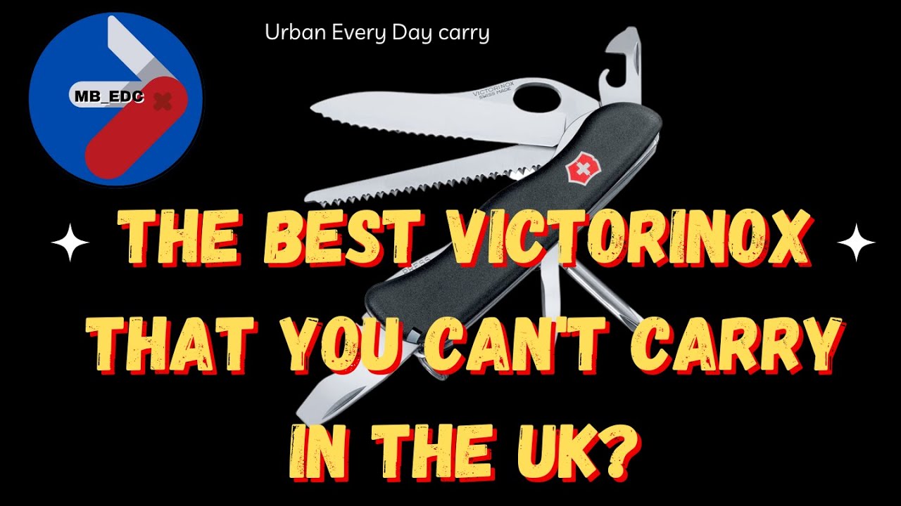 TRAILMASTER (TREKKER) — ЛУЧШИЙ нож Victorinox, который вы НЕ МОЖЕТЕ носить с собой в Великобритании