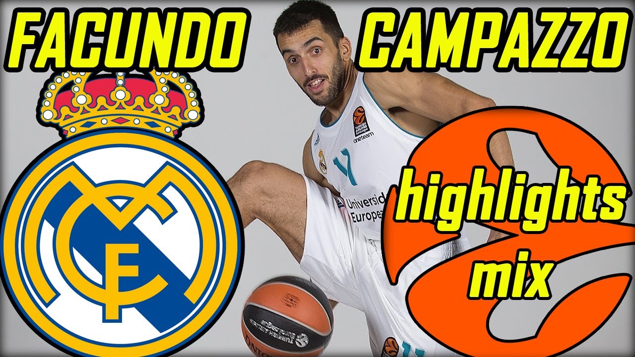 FACUNDO CAMPAZZO ● Euroleague Showtime ● Highlights Mix ● REAL MADRID