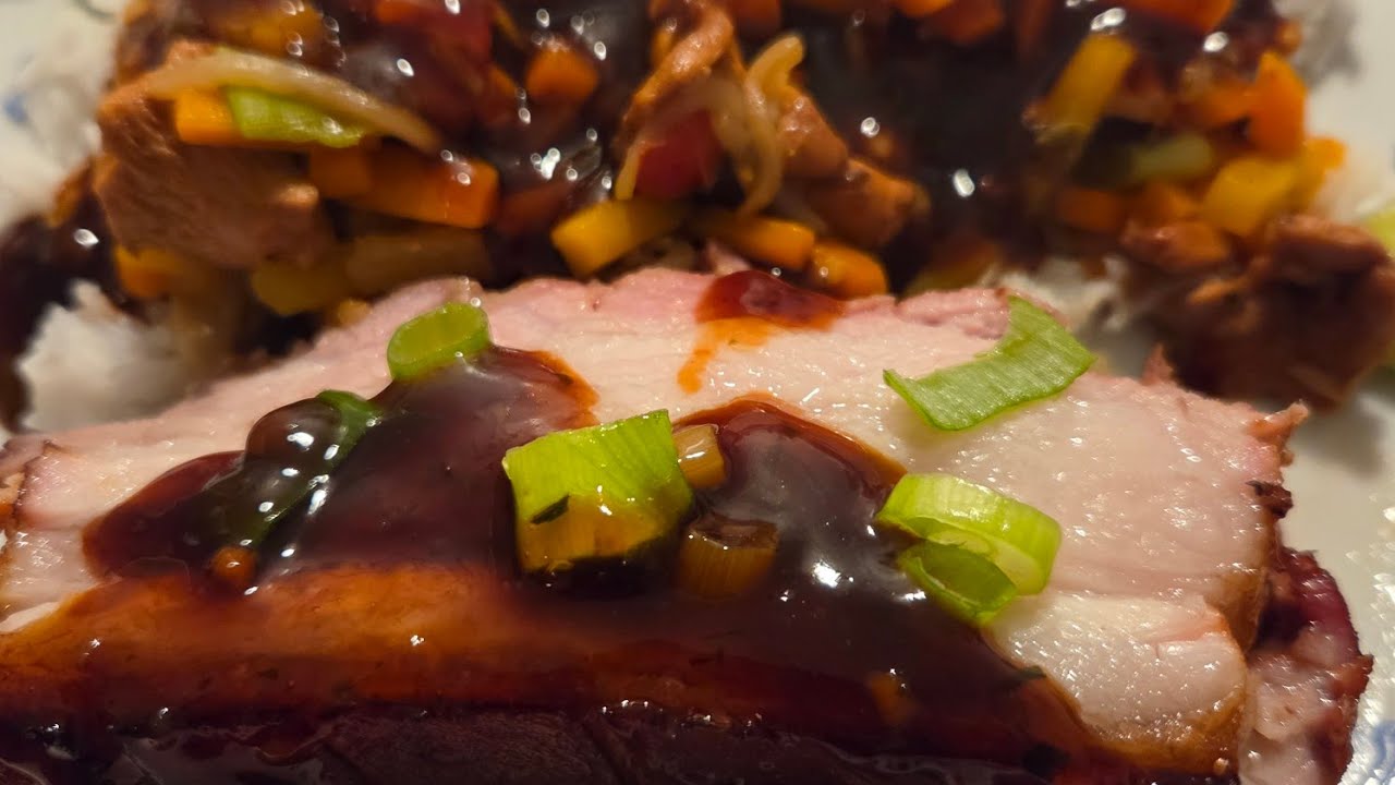 Asiatischer Schweinebauch | Asia Streetfood 