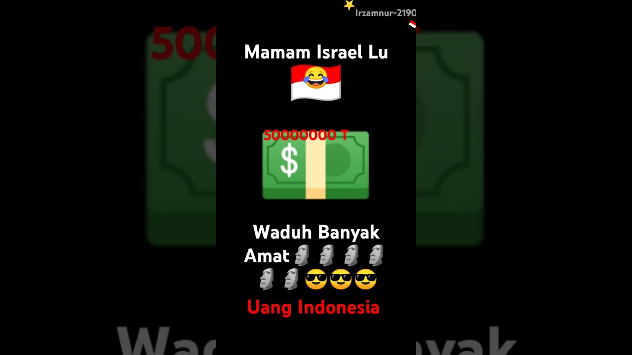 Indonesia Rupiah Vs Israel ?