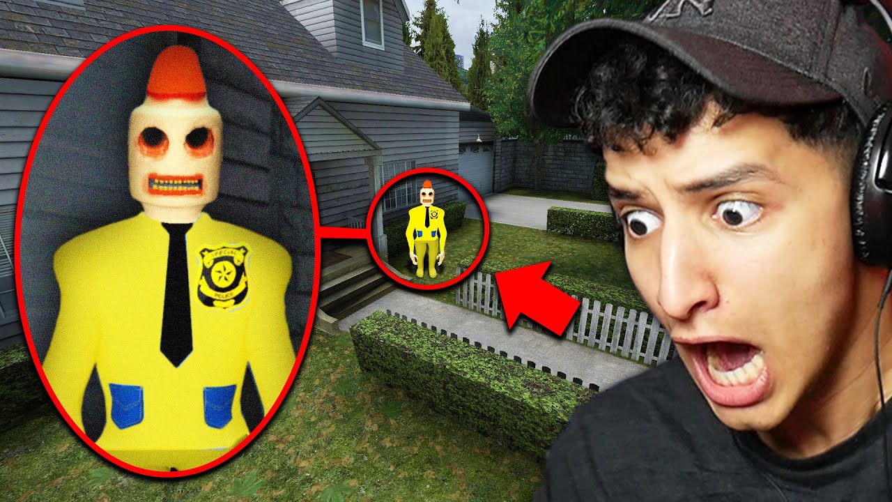 If You See GOLDEN SIREN COP Outside Your House, RUN AWAY FAST!!