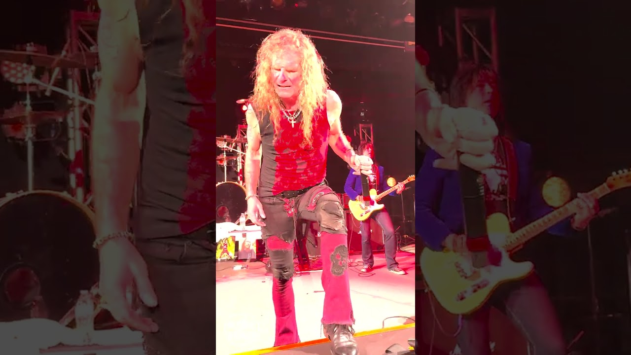 Heavens Edge performing Cold Blood on the Monsters of Rock Cruise 2024.
