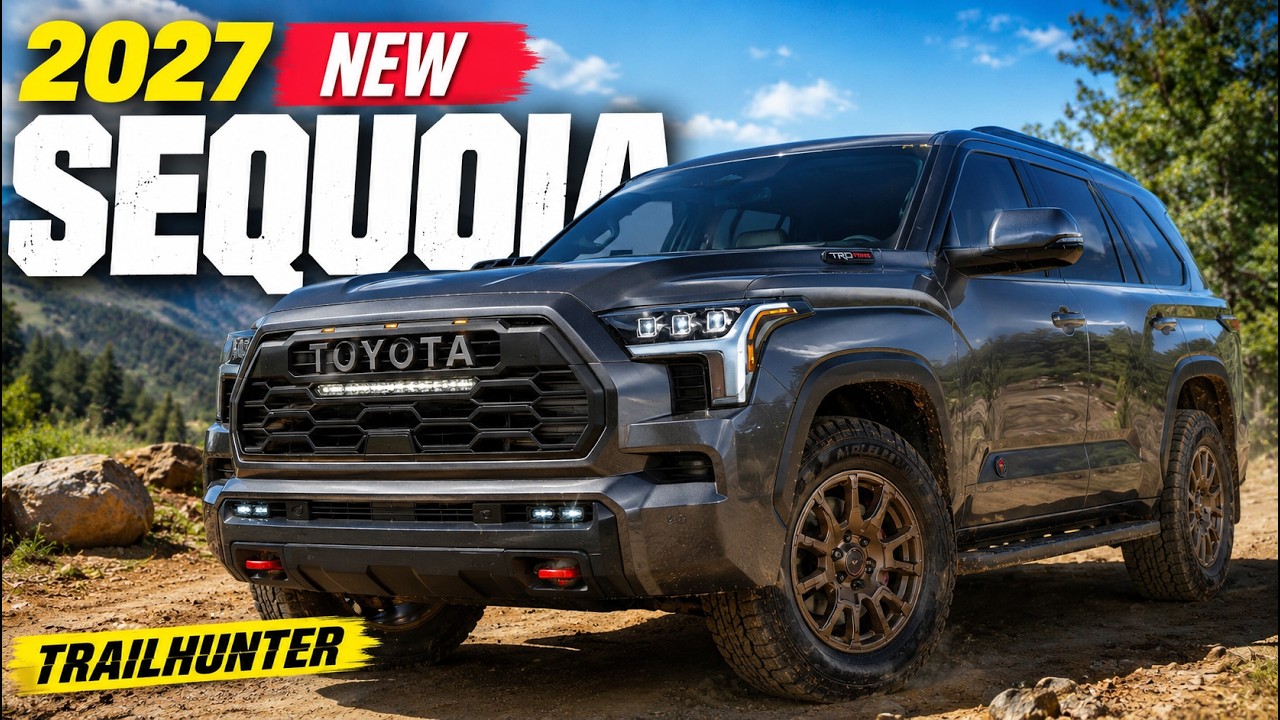 Представлен Toyota Sequoia 2027 года: основные изменения в дизайне и технологиях