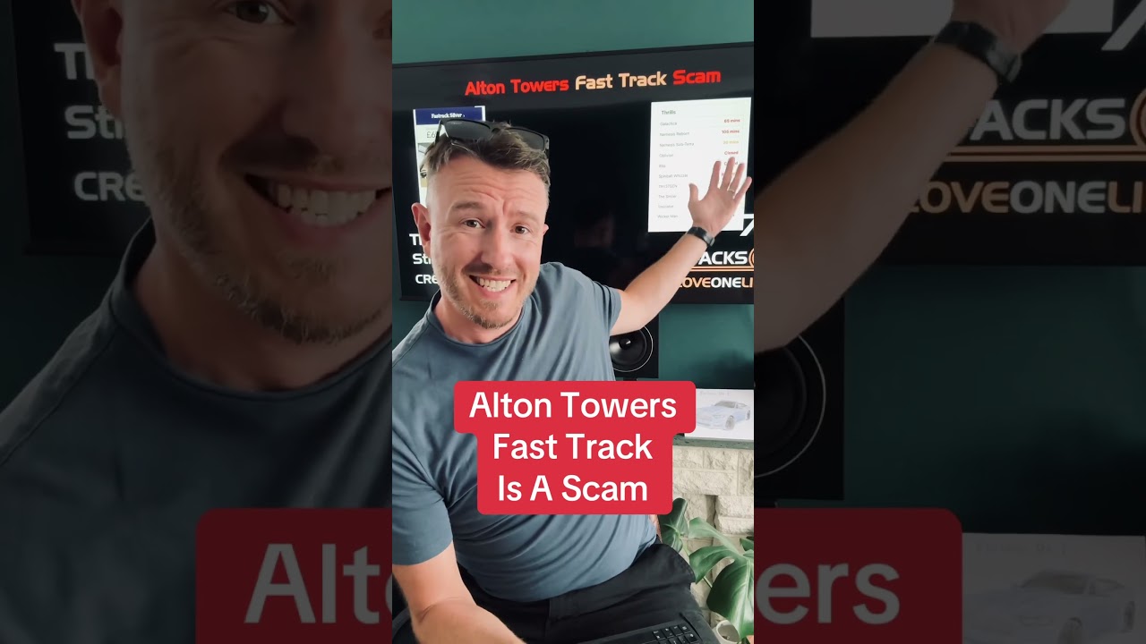 Alton Towers Fast Track Is a Scam #altontowers #altontowersresort #fasttrack #smiler #oblivion #rita