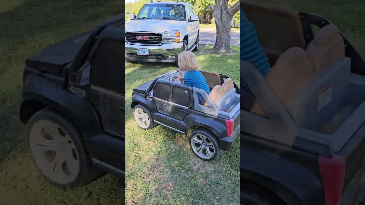 Brady parking his car