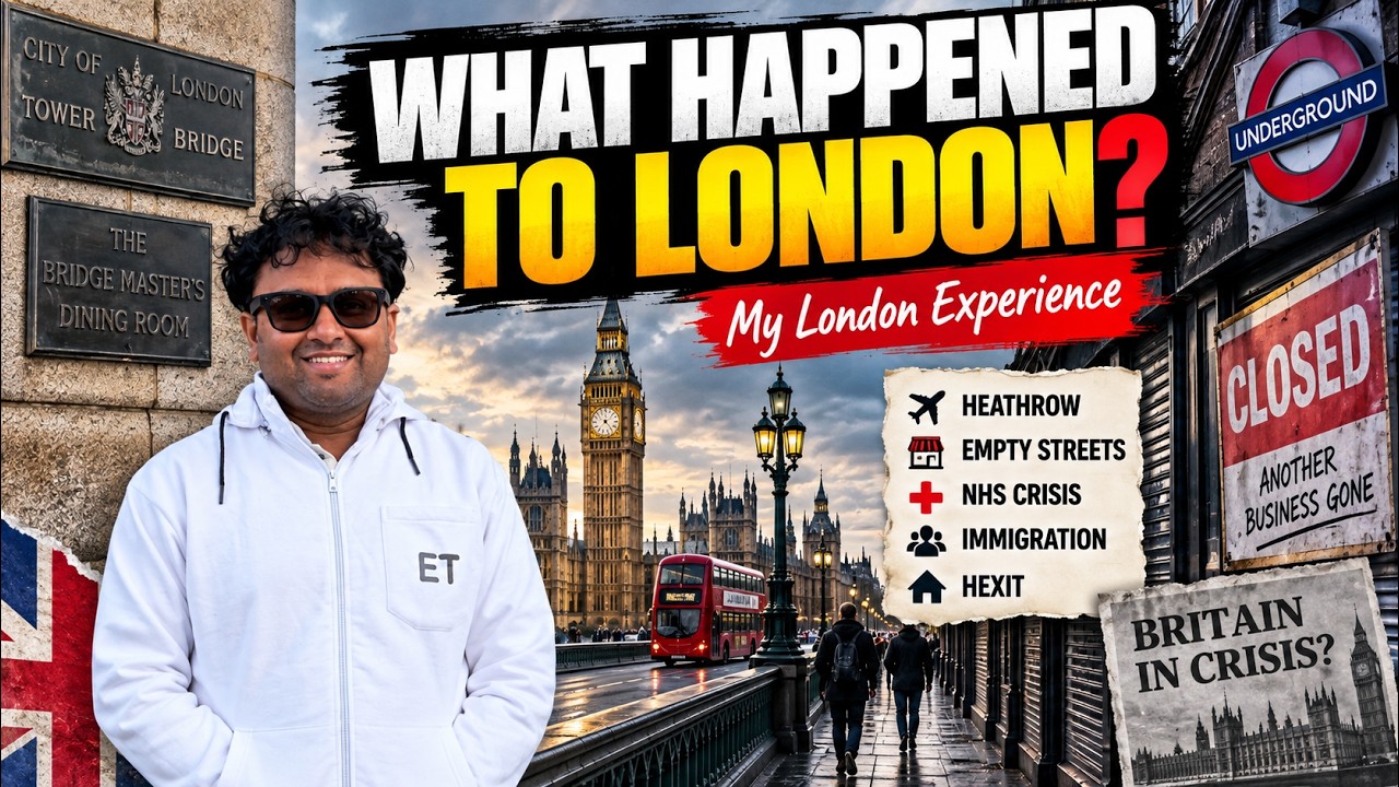 Dr. Ankit Shah&rsquo;s London Experience | Heathrow, Empty Streets, NHS Crisis, Immigration & Hexit