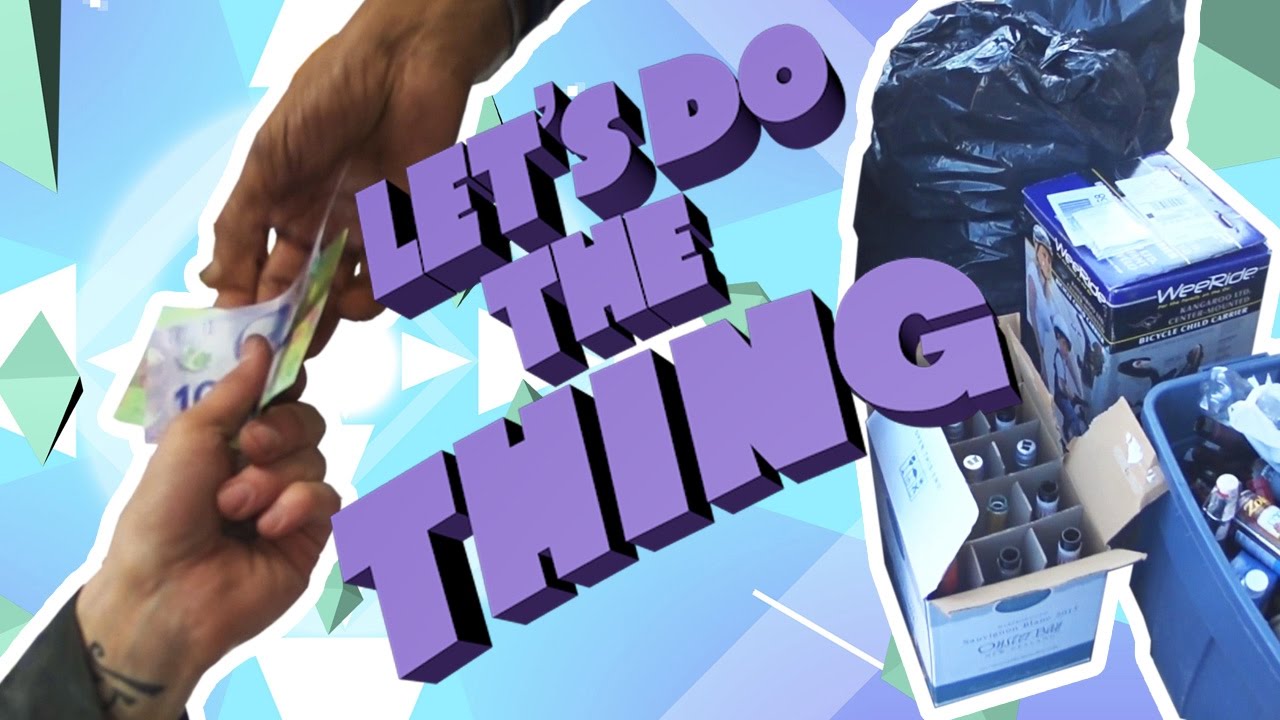 How Much Money can you Make Bottle Picking? Dumpster Diving for Profit!