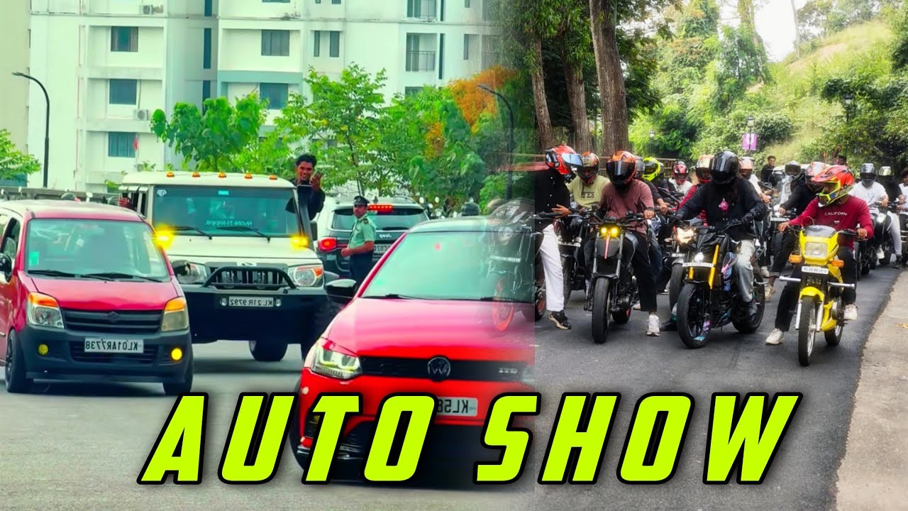 AUTO SHOW 2026 @ TECHNOPARK TVM  🥵 #modifiedcar #autoshow #bikelover  #trivandrum 
