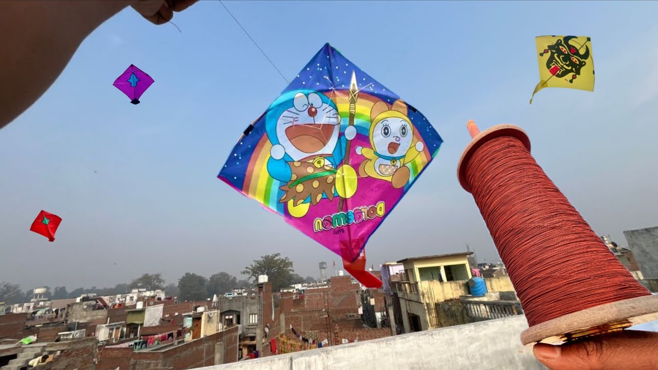 Testing * kaala Bicchu * Manjha | Kite cutting | Kite Flying | Kite