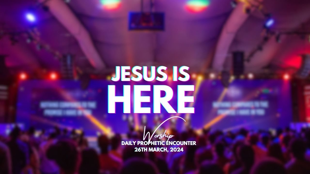 Jesus is Here | Worship Session with COZA City Music At #DPE | 26-03-2024
