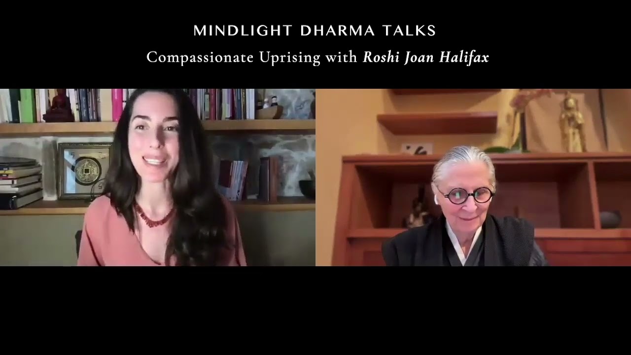 Şefkatle Ayağa Kalkmak Roshi Joan Halifax MINDLIGHT DHARMA TALKS