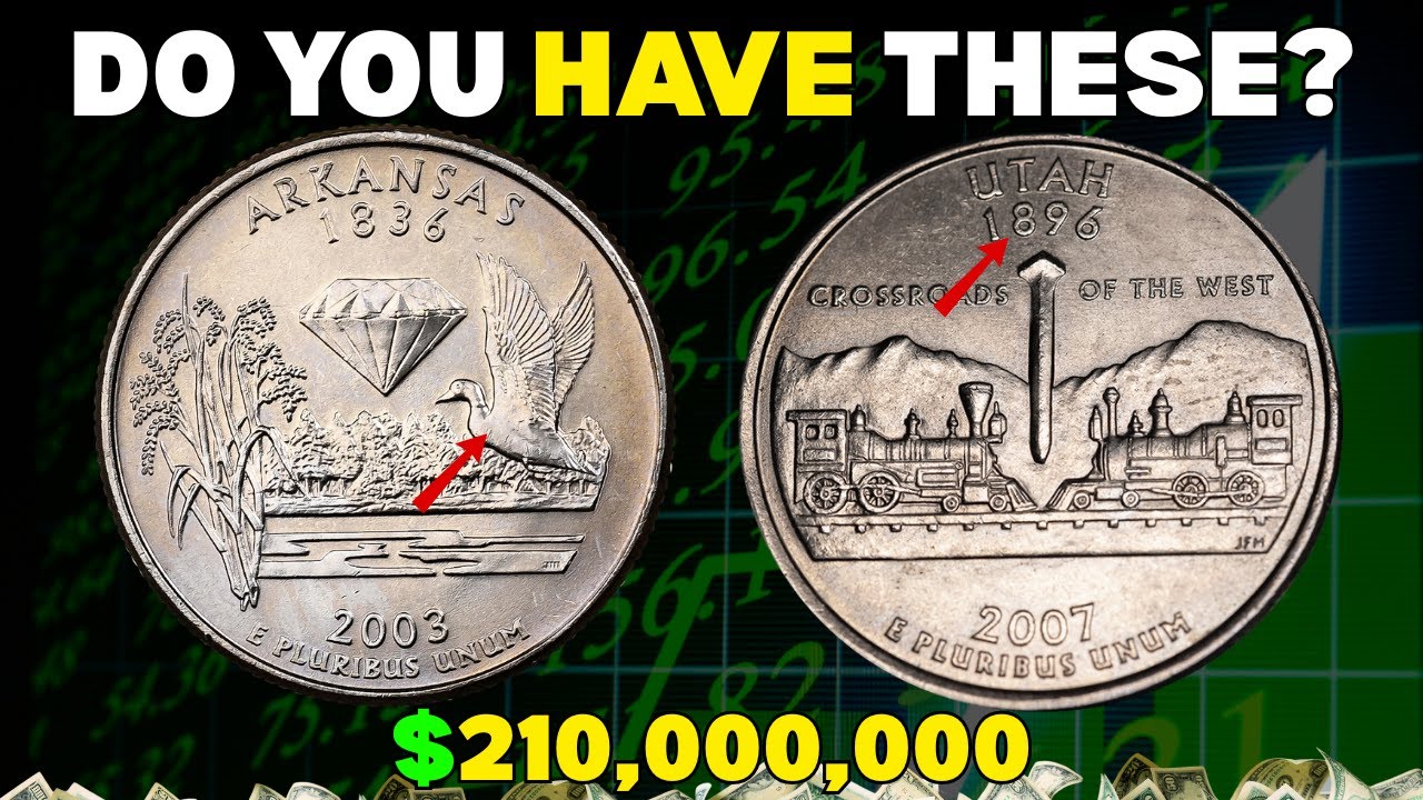 The Most Valuable State Quarters That Are Worth Millions In 2025 — Are These in Your Drawer?