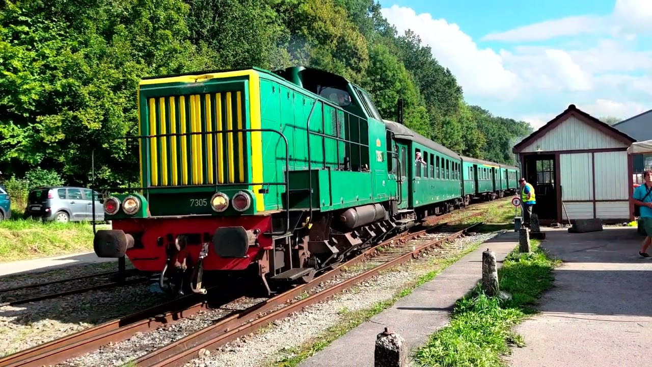 NMBS SNCB HLR73 / HLR 7305 | K1 M1 rijtuigen / Voitures | Lijn 128 Ligne | TSP PFT | Bocq