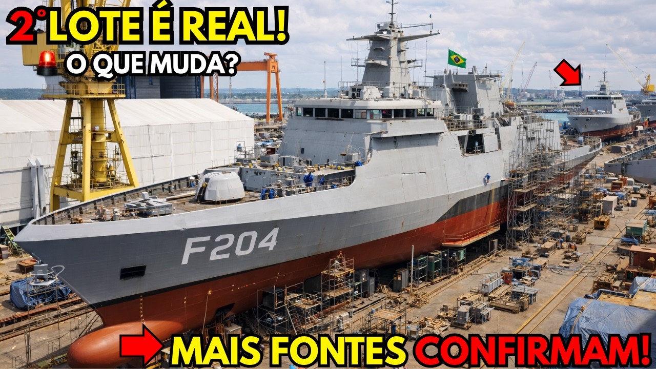 🚨 Explodiu de Vez: 2º lote da Tamandaré é Real! Novas Fontes Confirmam — o Que Muda Com 8 Fragatas?