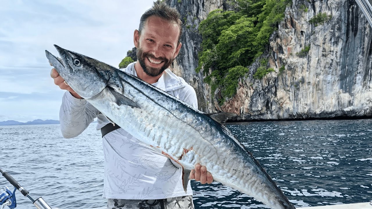 КАК ПОЙМАТЬ ТРОФЕЙ В ТАИЛАНДЕ?! Giant Monster KINGFISH in Thailand. Jigging in the sea