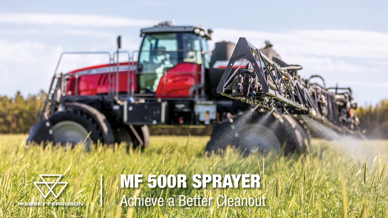 Massey Ferguson Sprayers | Achieve a Better Cleanout