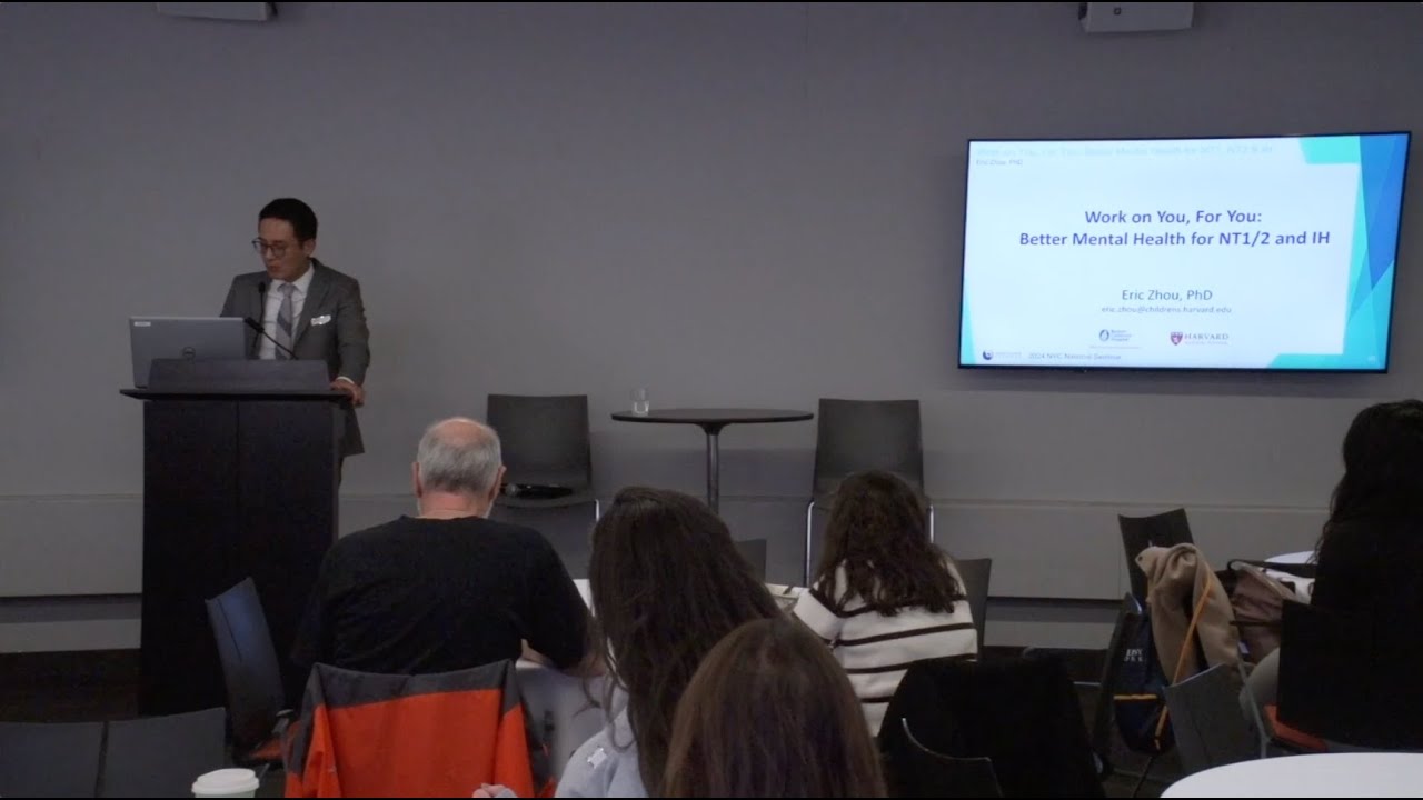 2024 NYC National Seminar: Work on You, For You: Better Mental Health for NT1, NT2 and IH