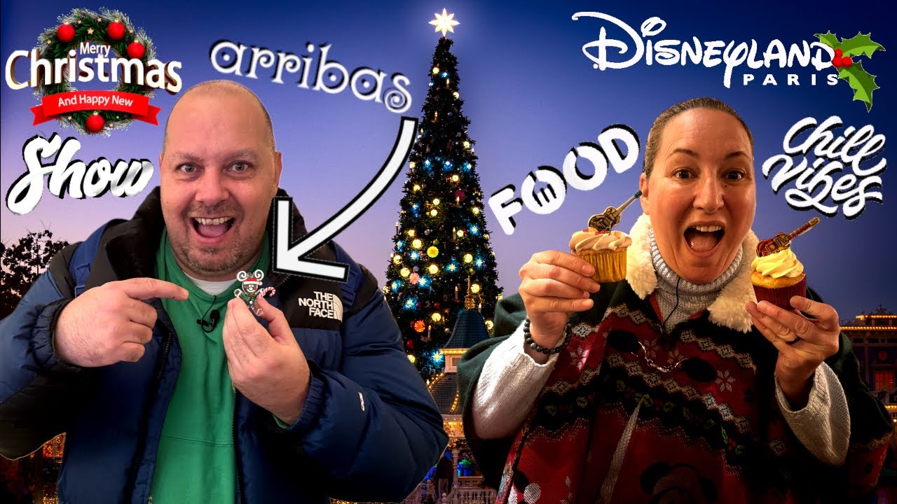 UNE SUPERBE JOURNEE DE NOEL A DISNEYLAND PARIS