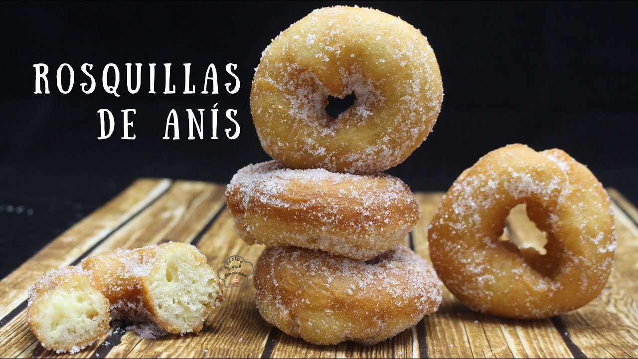 Rosquillas de anís tiernas y esponjosas | receta fácil y rápida