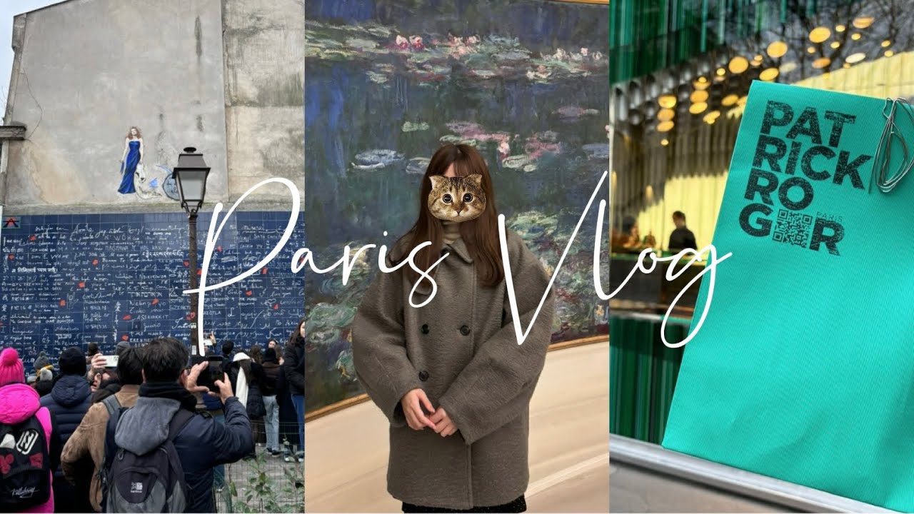 【Paris Vlog】念願のパリで年越し🇫🇷クリスマスマーケット | ディズニーランド | モンサンミッシェル