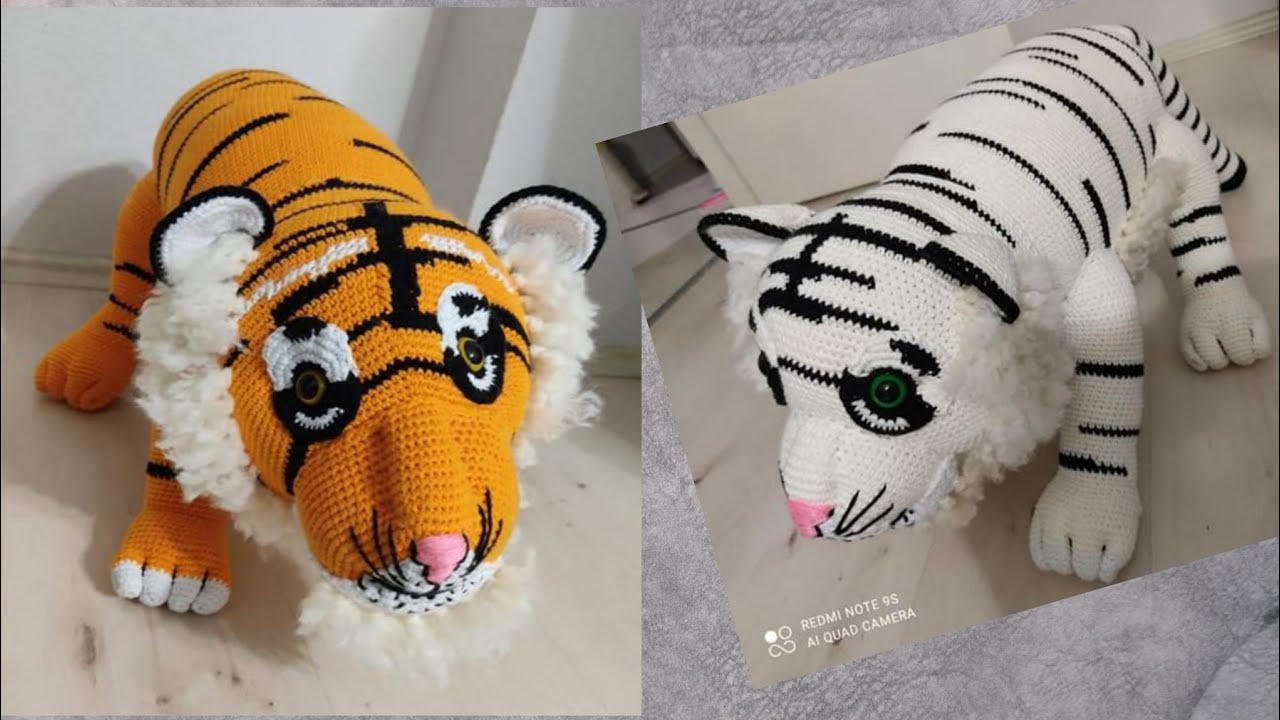 Amigurumi/Dev Kaplan/ön bacak yapımı(1.bölüm)