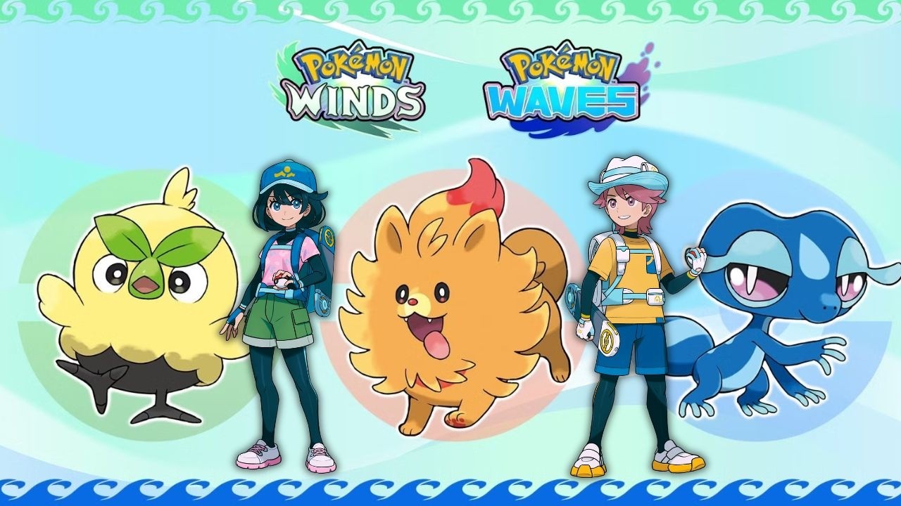 Реакция на игру Pokémon Winds and Waves