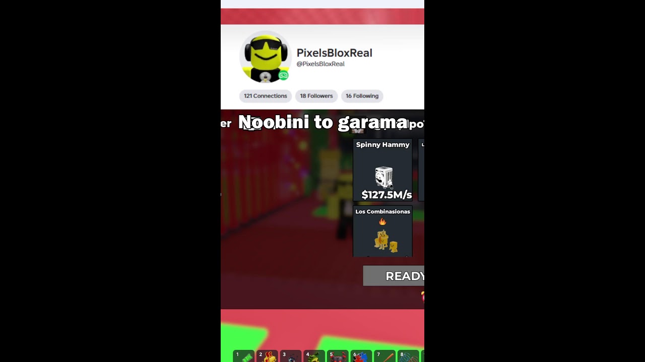 NOOBINI to 50m GARAMA trading up pt 3