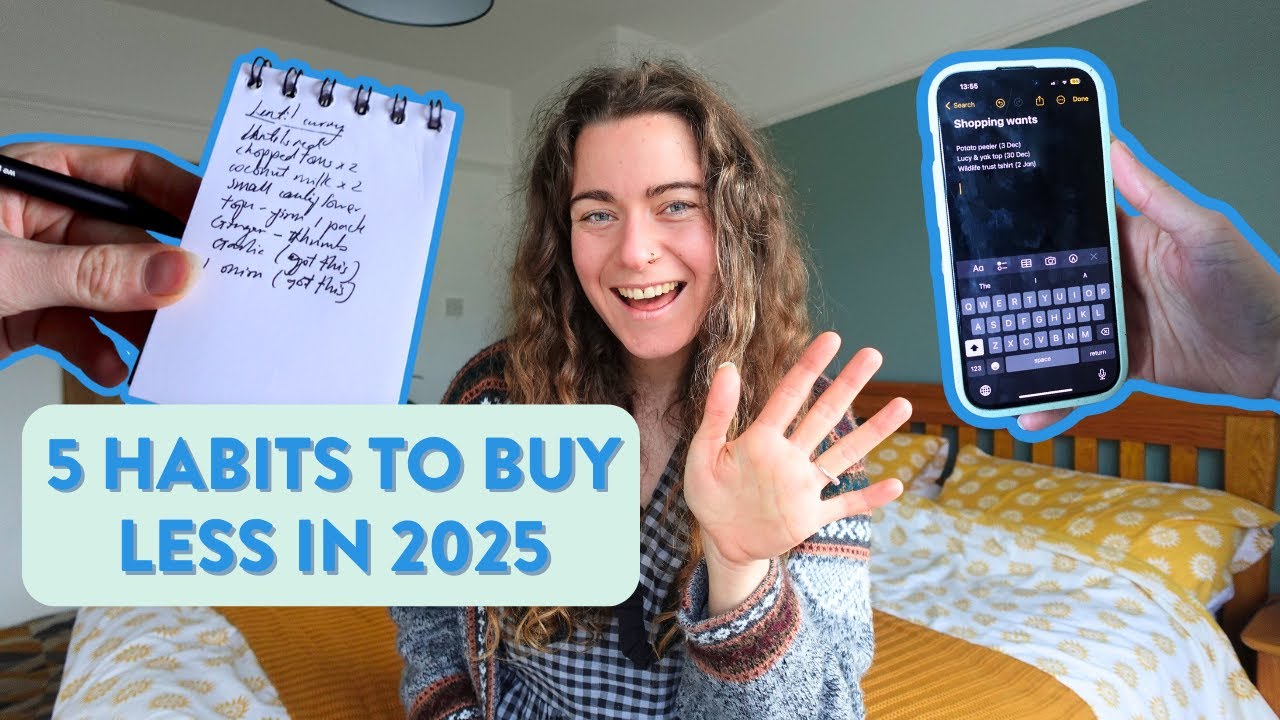 Habits marketers DO NOT want you to know so you BUY LESS in 2025