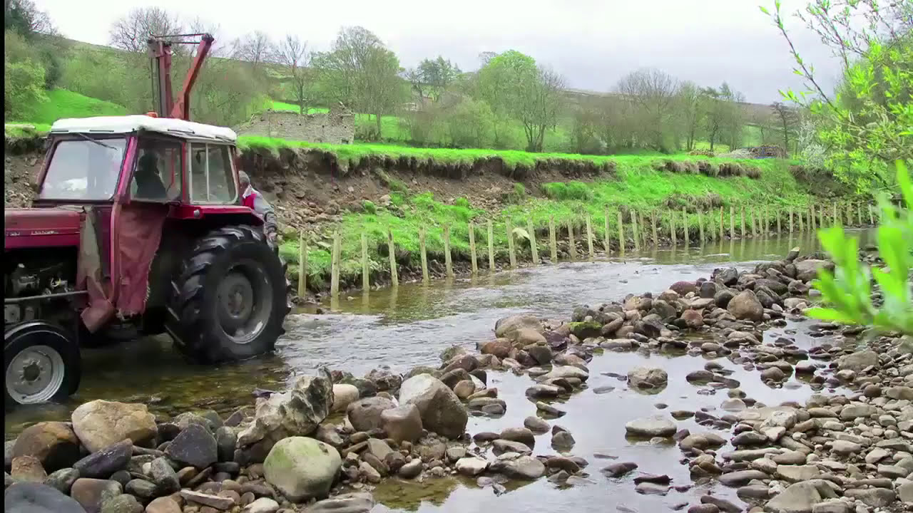 Willow spiling in Coverdale with the Yorkshire Dales Rivers Trust